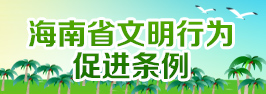  海南省文明行为促进条例